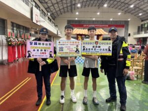 南榮鳳凰花開警相伴 基警反詐宣導護青春 53 1781081256527