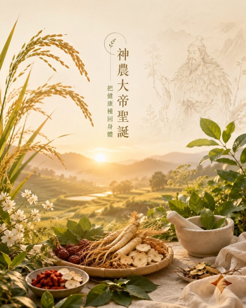【谷帥臻專欄】神農大帝聖誕:從五穀王到藥王,看懂古人的健康智慧 42 817987981