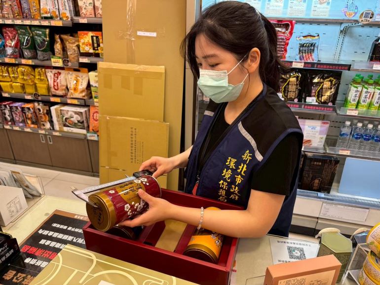 落實源頭減量  新北端午節禮盒包裝稽查全過關