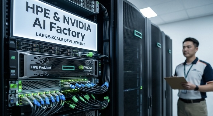 HPE攜手NVIDIA升級AI Factory平台，企業代理型AI正式邁向大規模部署