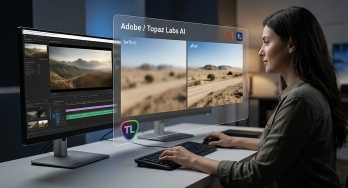 Adobe收購Topaz Labs擴大AI影像平台版圖　Premiere、Photoshop工具整合再升級