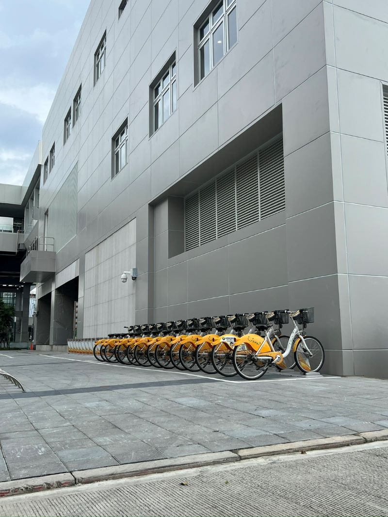 《圖說》捷運臺北大學站2號出口。〈交通局提供〉
