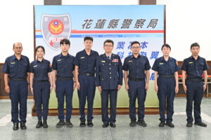 原住民之光 花蓮警3位原民同仁榮升第六序列 6月局務會報表揚績優 激勵士氣 8 %E4%BA%8C 2