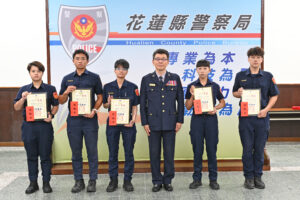 原住民之光 花蓮警3位原民同仁榮升第六序列 6月局務會報表揚績優 激勵士氣 10 %E5%9B%9B 1
