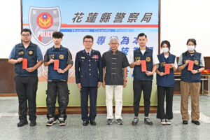 原住民之光 花蓮警3位原民同仁榮升第六序列 6月局務會報表揚績優 激勵士氣 11 %E4%BA%94 1