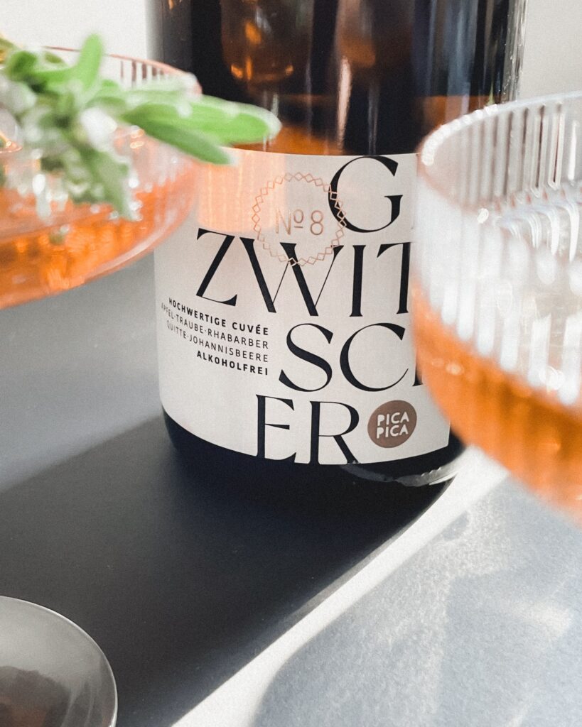 gezwitscher secco Flasche nah 0