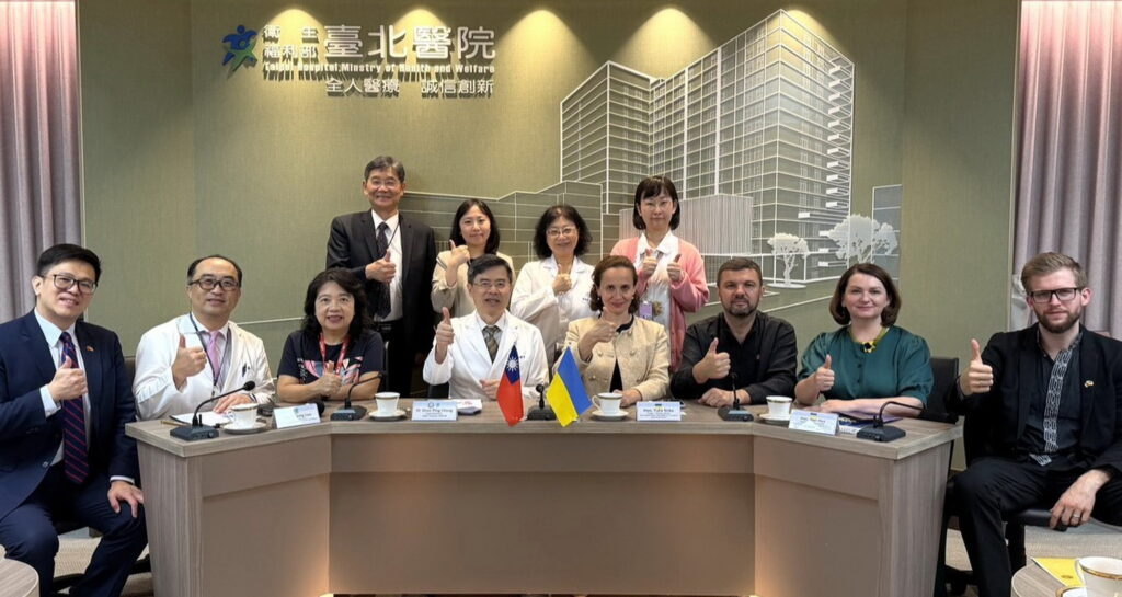 從市長到國會議員 烏克蘭再訪台北醫院聚焦人才培訓與智慧醫療 5 0706006