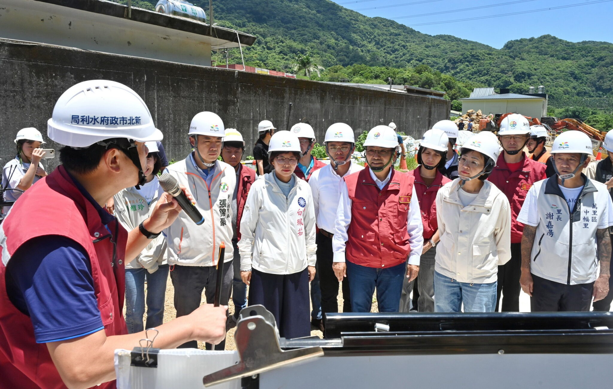 巴威來襲前督導金山、萬里　侯友宜：做好防颱整備守護市民安全