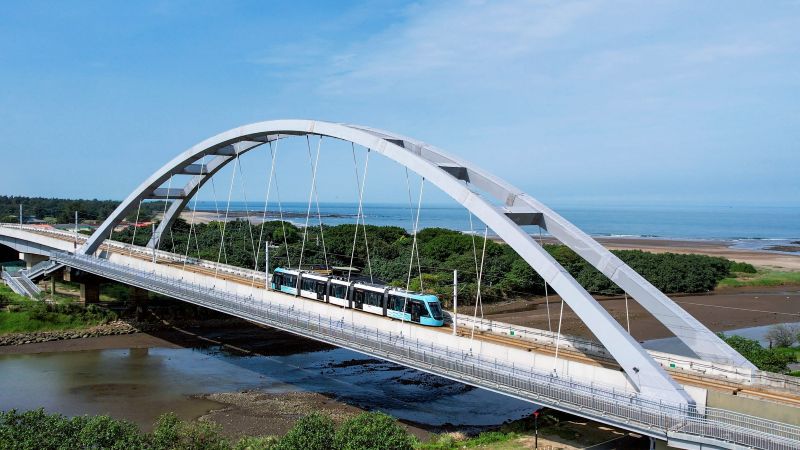 三鶯線通車帶動路網升級 新北打造四環八線捷運新藍圖 6 《圖說》淡海線。〈捷運局提供〉