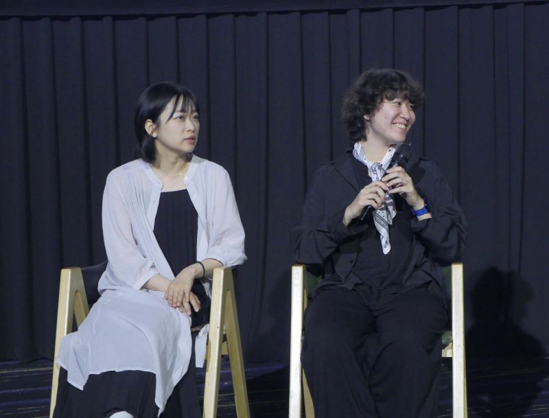 新北紀錄片獎再登國際舞台 「新北日」驚豔曼谷 12 《圖說》現場泰國影迷於映後座談踴躍提問,與二位導演進行深度交流。〈新聞局提供〉