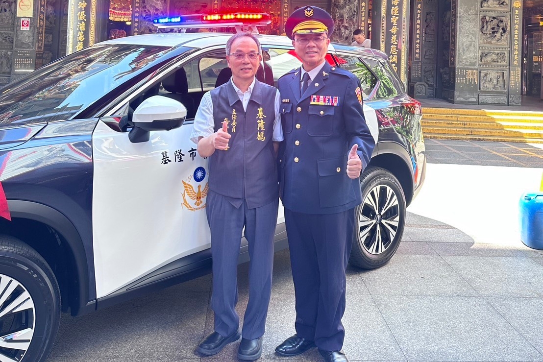 慶安宮熱心公益捐贈警用巡邏車  助警強化治安維護守護市民安全