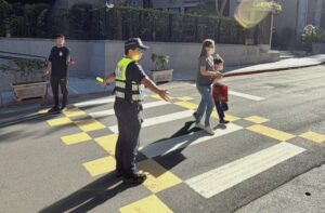 開學守護神 南港警全力守護學童安心上學 46 %E4%BA%94 12