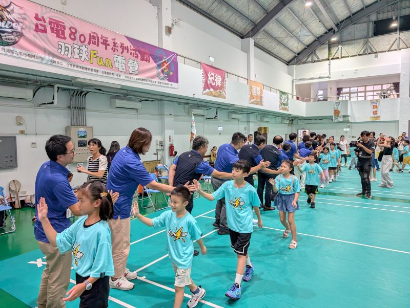 台電羽球Fun電營壓軸登場　國手教練帶400學童揮拍Fun暑假