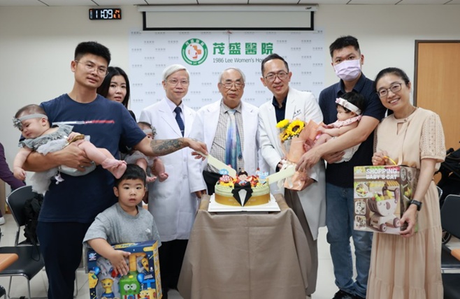 慶賀勇爸增產報國生試管寶  李茂盛籲推「免費社宅」鼓勵生育