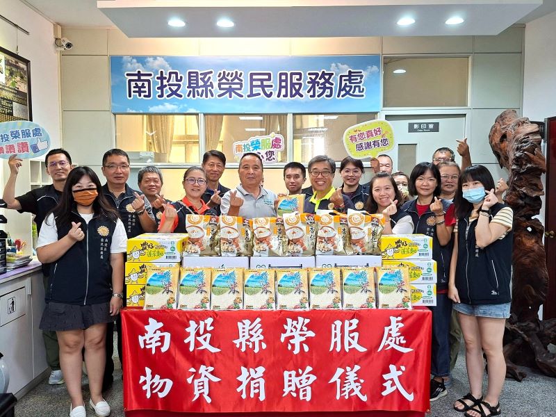 林永偵一念善心號召17人送暖　民生物資送進南投弱勢榮民眷家
