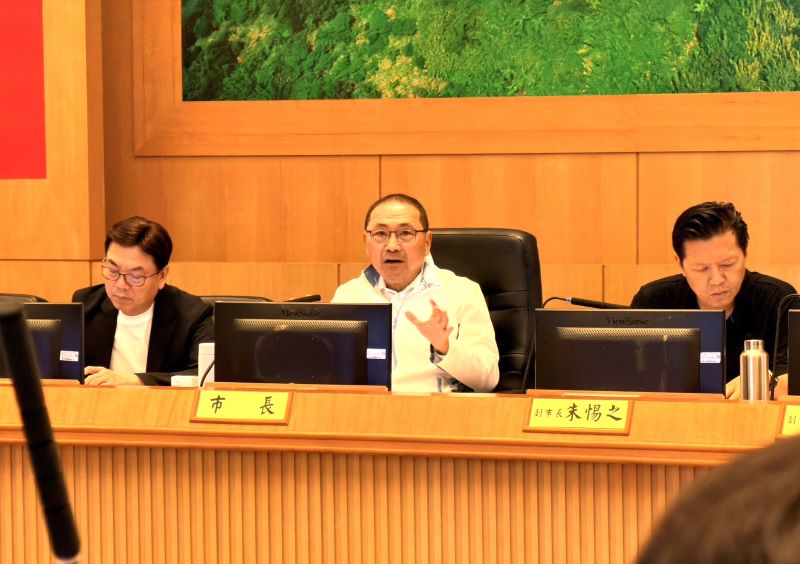 《圖說》市長侯友宜期許捷運局持續邁進。〈捷運局提供〉