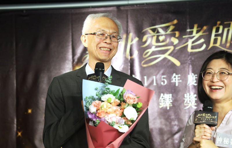 《圖說》自強國小張明賢校長。〈教育局提供〉