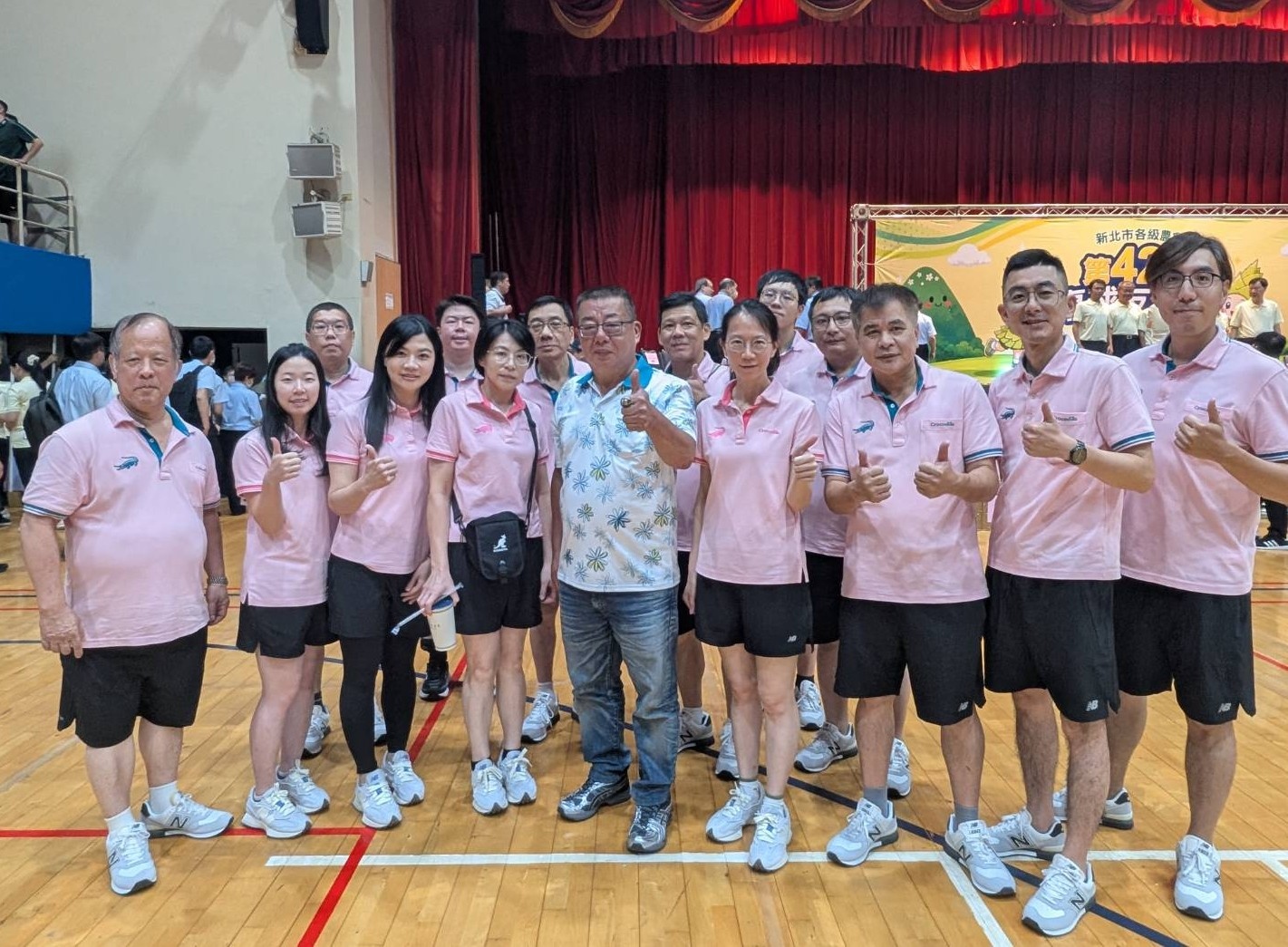 新北市農會四十二屆桌球友誼賽展現團隊向心力
