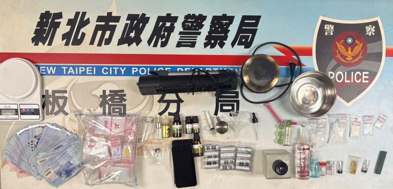 毒品分裝廠藏身巷弄  板橋警拂曉出擊起獲水雷、製毒器具