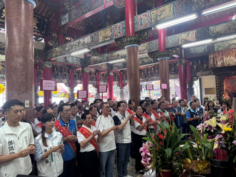 《圖說》大墓公中元祭典由板橋、中和、土城3區分區輪值主辦，這項傳統已延續百年。〈民政局提供〉