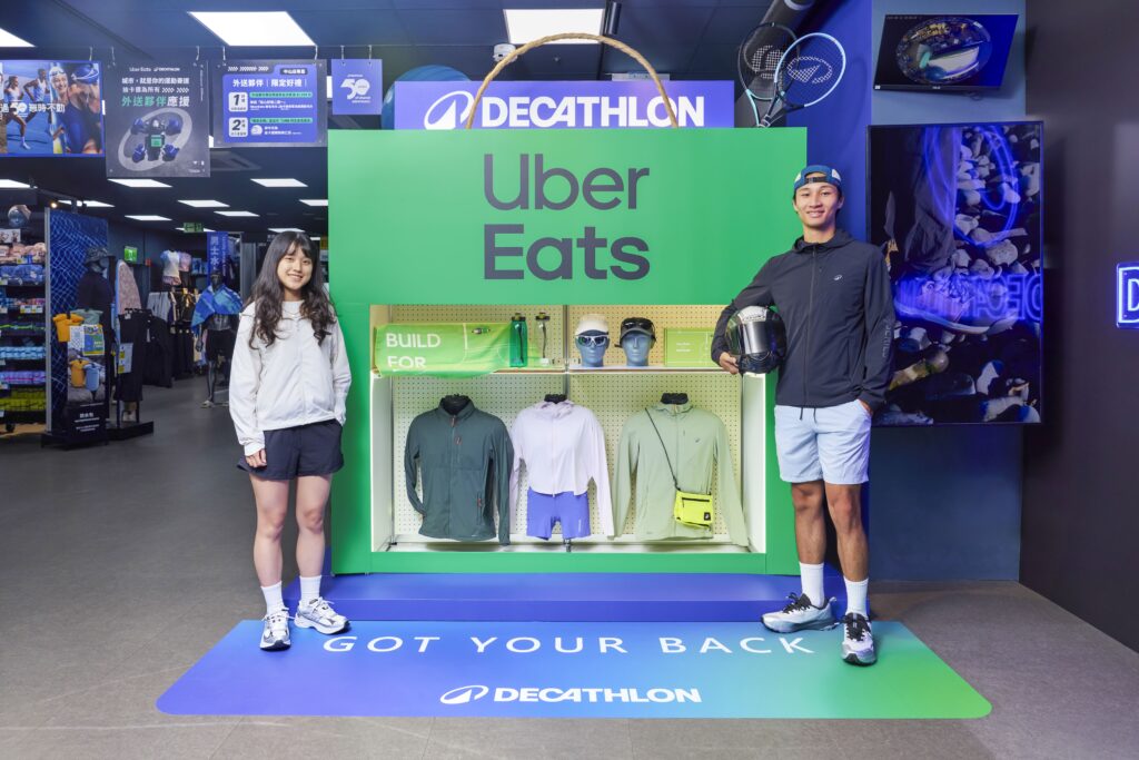 迪卡儂挺全台騎車族 戴安全帽到店就有優惠!攜Uber Eats打造夏日應援站 22 01 2 1