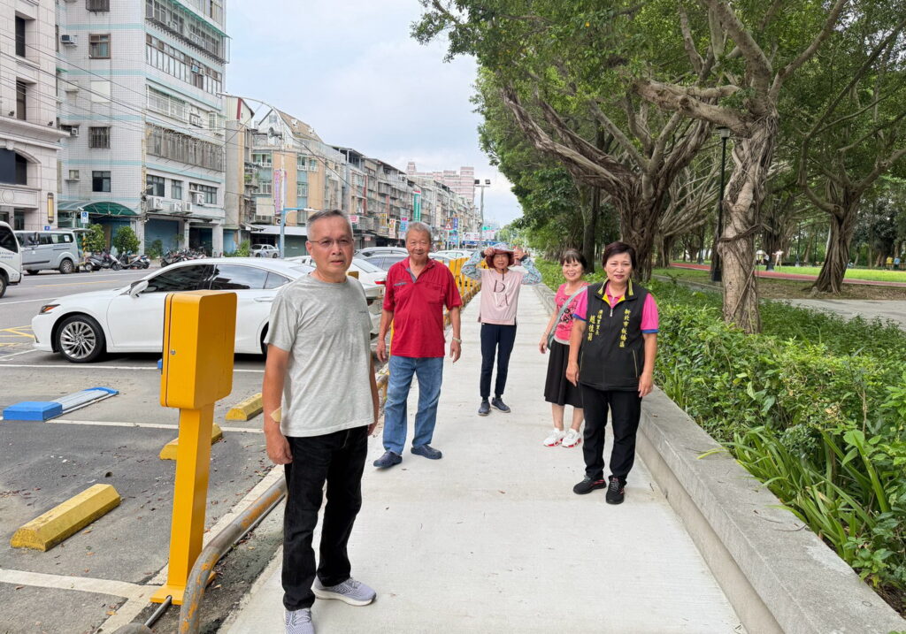 板橋7處公園人行道、地坪、籃球場改造 優化休憩環境近日陸續開放 18 0822012