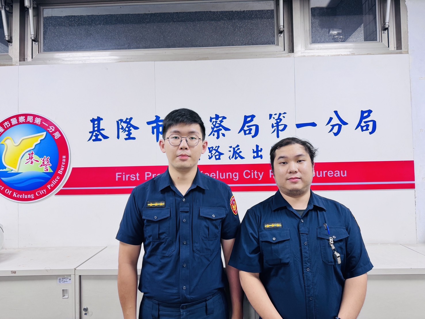 基一警中元祭暖心助民  即時救援守護民眾安全