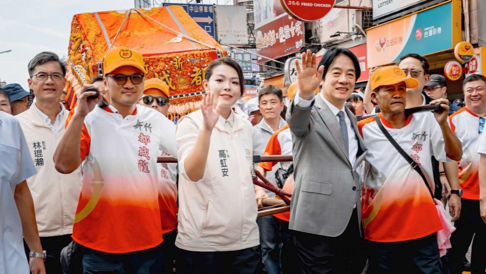 2026竹塹中元城隍祭「遶境賑孤」盛大登場  高虹安市長：城隍出巡護佑全境平安