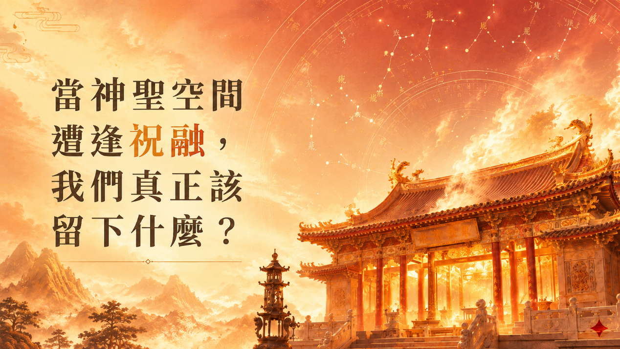 【谷帥臻專欄】丙午年指南宮遭祝融！古人談「災異」真正要警告的，背後藏著什麼警訊？