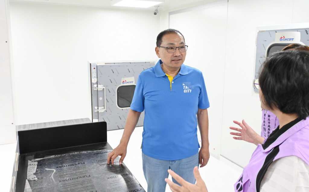 科學把關食安 新北斥資1億2千萬打造重陽實驗室 侯友宜前往視察工程進度 39 ABC 2433