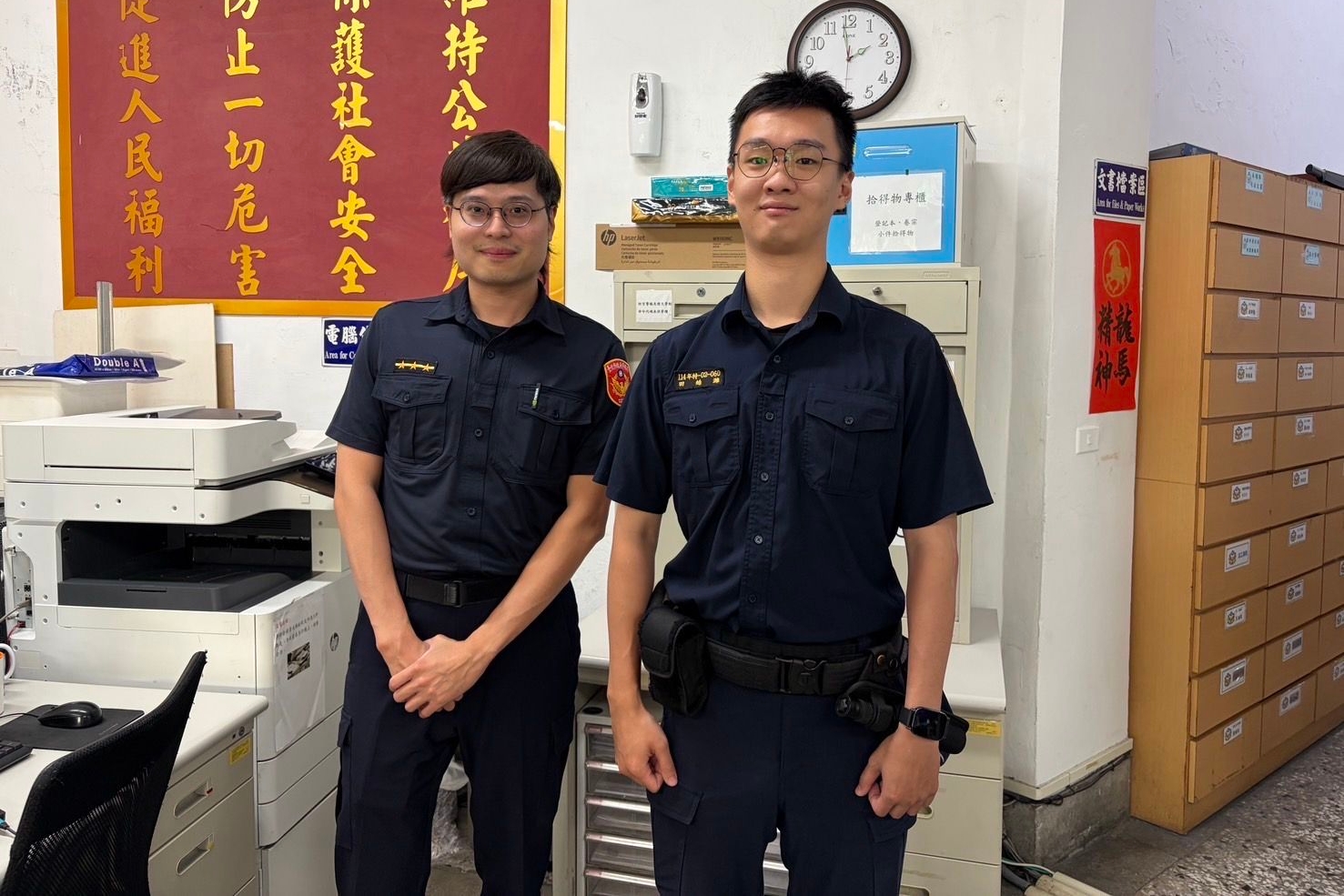 內湖警與行員聯手阻詐  暖心守住13萬元血汗錢