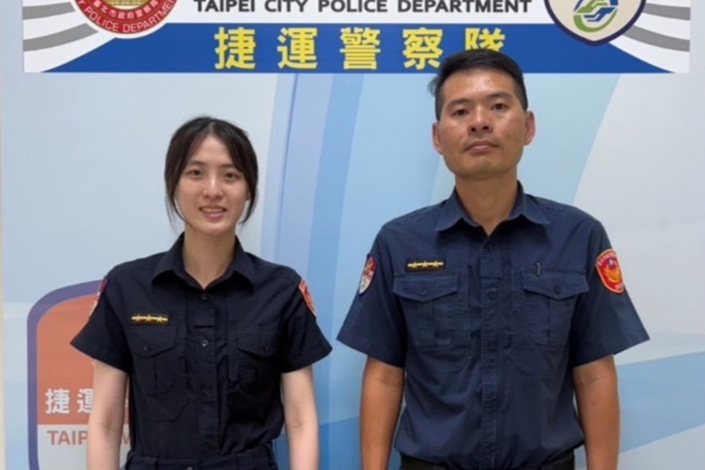 先生還在車上  八旬夫妻轉乘捷運被人潮沖散  捷警迅速調閱監視器助團圓