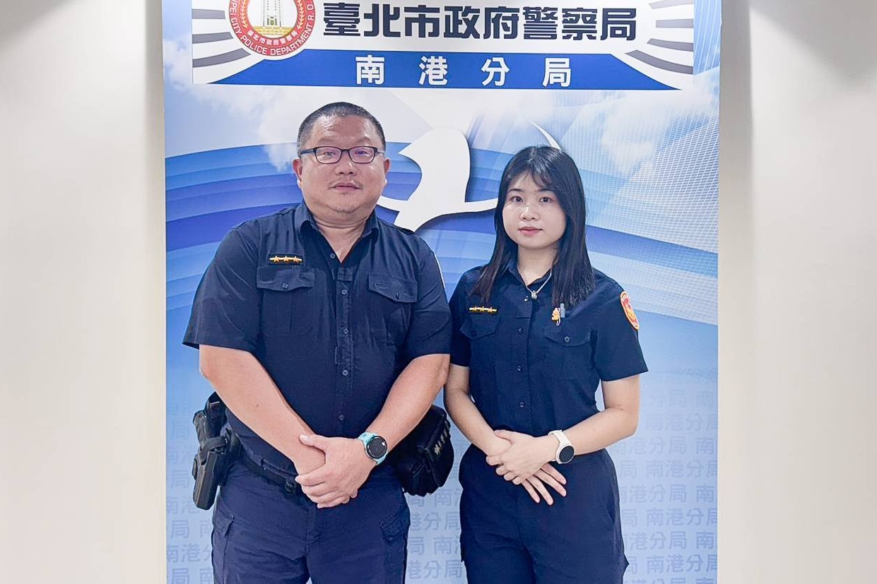 奈及利亞扶輪社求助  南港暖警幫尋回遺失行李