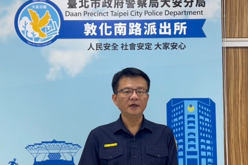 大安警迅速鎖定竊嫌  店家收銀機遭竊持續追查