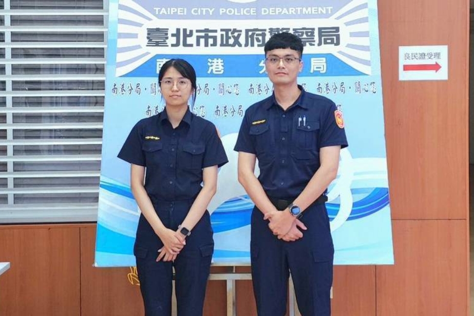 行動不便伴侶失散未歸  南港警協助團圓