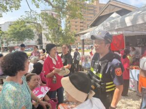 基隆市警察局第三分局結合在地活動辦理防詐宣導 守護民眾財產安全 23 %E4%B8%89 1