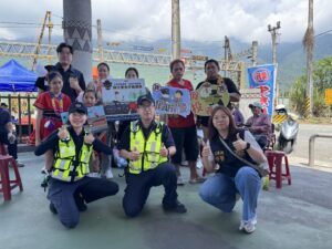 部落豐年祭熱鬧登場 新城警加強酒駕防制及反詐宣導 6 %E4%BA%8C 22