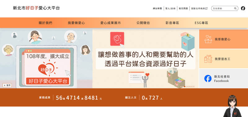 「少燒、集中收」 新北推環保祭祀線上普度抽禮劵 20 《圖說》以功代金-新北市好日子愛心大平台,將原本購買紙錢的費用化為扶助弱勢的實際行動。〈環保局提供〉
