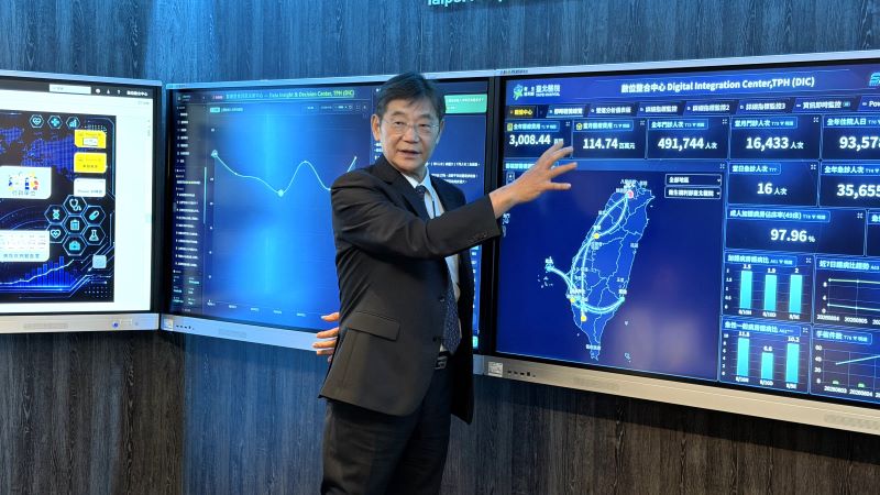 病床、感染、病歷一站掌握 臺北醫院數位升級打造智慧醫療 8 《圖說》臺北醫院資訊室王立峯主任表示,數位整合中心讓數據真正成為醫院管理的重要依據。〈臺北醫院提供〉