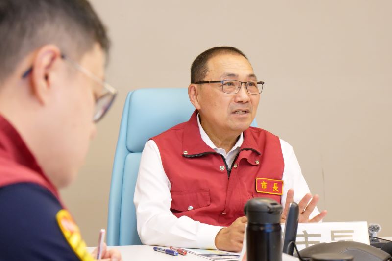 中秋教師節連假明起登場 侯友宜視察疏運籲多搭大眾運輸 8 《圖說》市長侯友宜指示交通局、警察局做好中秋連假交通疏導。〈交通局提供〉