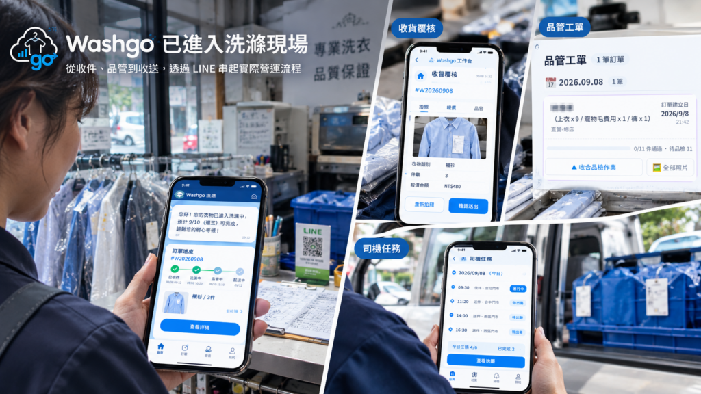 傳統洗衣店也拚AI數位轉型!匠管Washgo中部落地、開放品牌加入 5 %E5%AA%92%E9%AB%94%E7%85%A7%E7%89%87 0