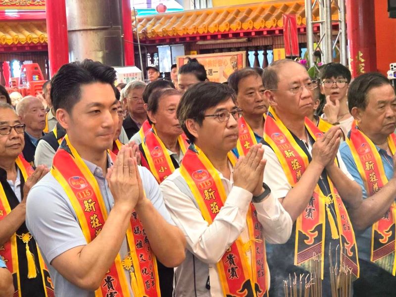 北台灣媽祖文化節開鑼 28宮廟齊聚臺灣省城隍廟祈福