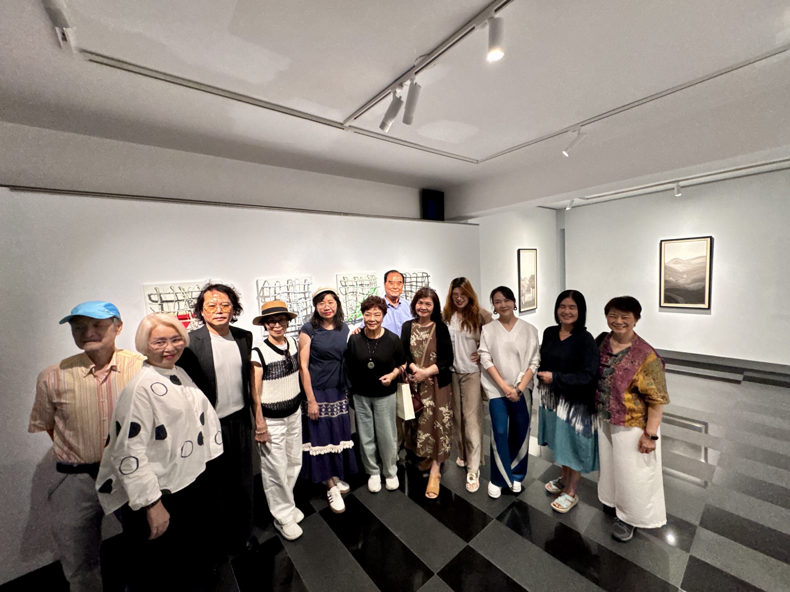 廖迎晰•鄭皓仁《化境∞無界》雙人展亞洲巡迴展首站  台中科元畫廊揭幕