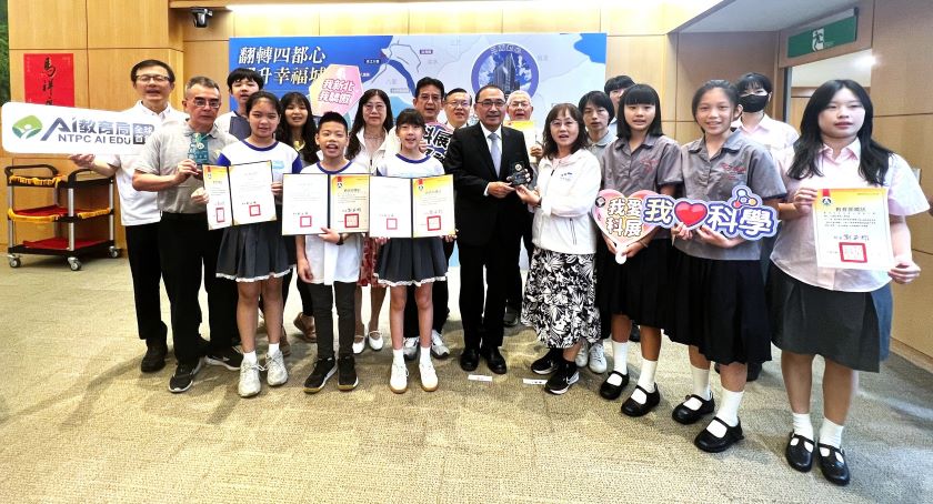 新北全國科展六連霸 49件作品獲獎再創佳績
