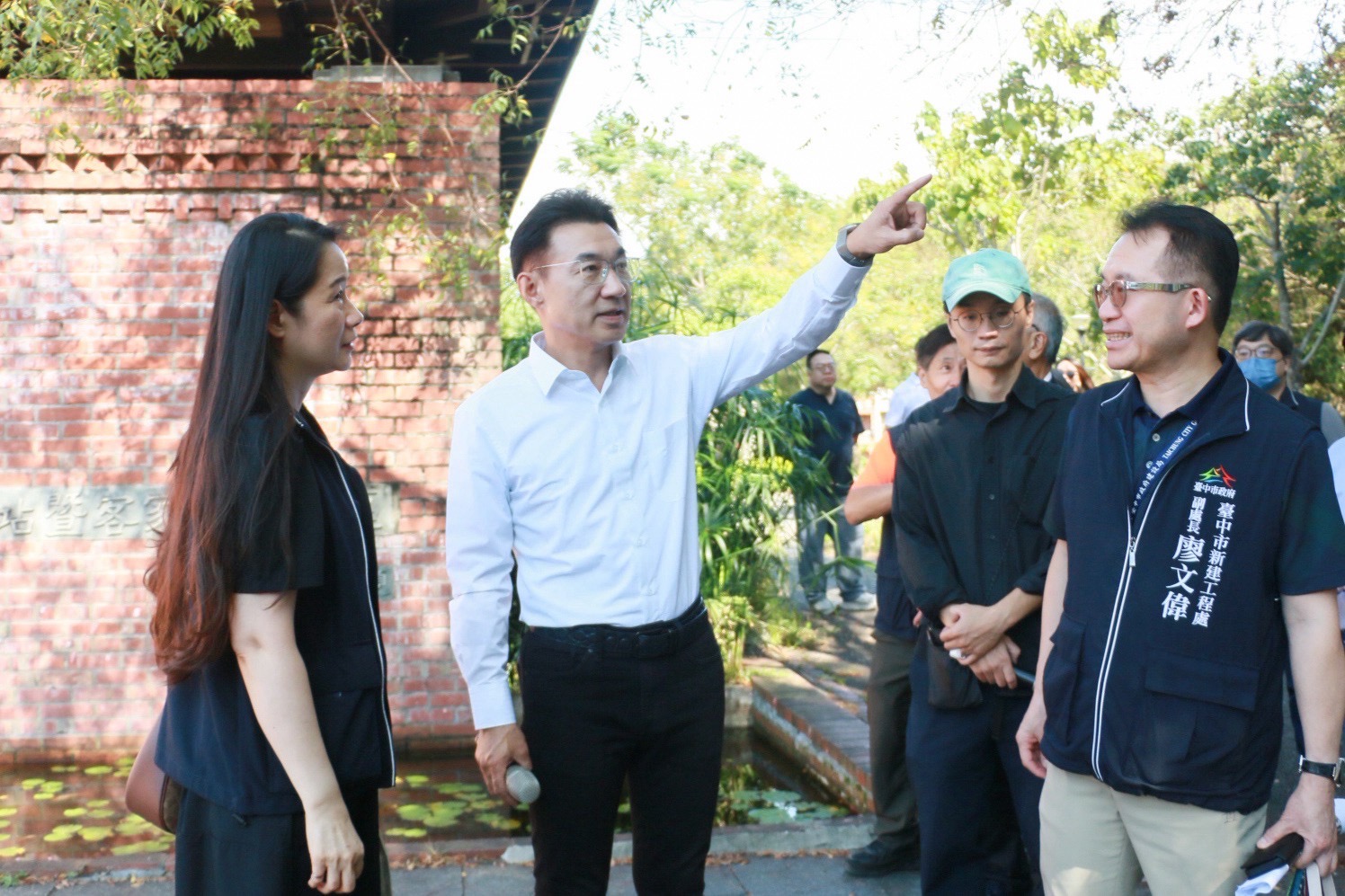 江啟臣爭七千萬重現東勢舊火車站風貌   攜手中央地方打造大埔客家新亮點