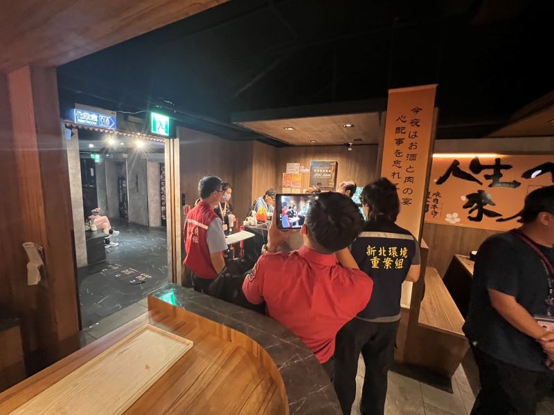《圖說》市府強調表示，後續將持續針對高風險營業場所加強稽查，守住市民消費及公共安全。〈消防局提供〉