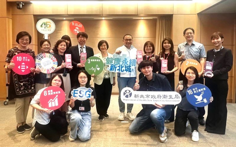 《圖說》新北衛生局榮獲TSAA台灣永續行動獎銀獎、銅獎。〈衛生局提供〉