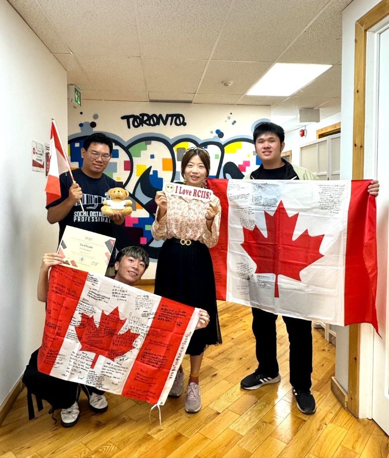 AI融入數位工作   龍華科大生赴加實習專業獲肯定