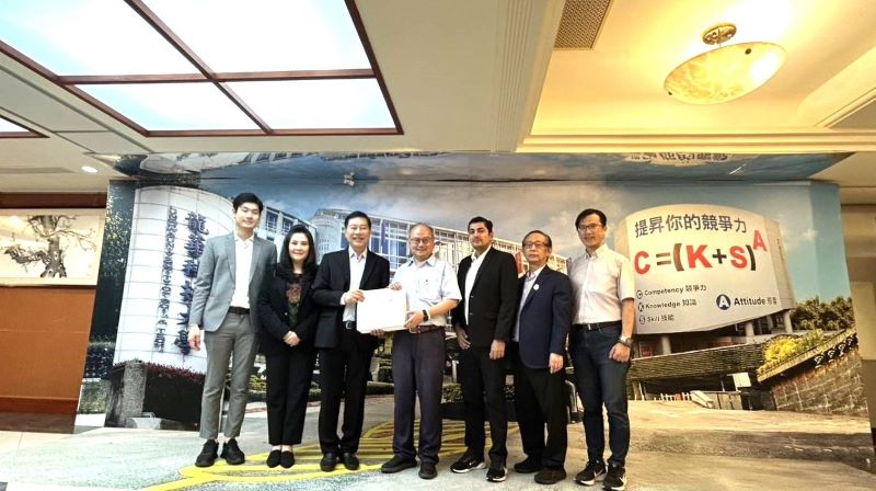 清萊市長參訪龍華科大肯定培育人才   邀葛自祥赴泰洽談MOU