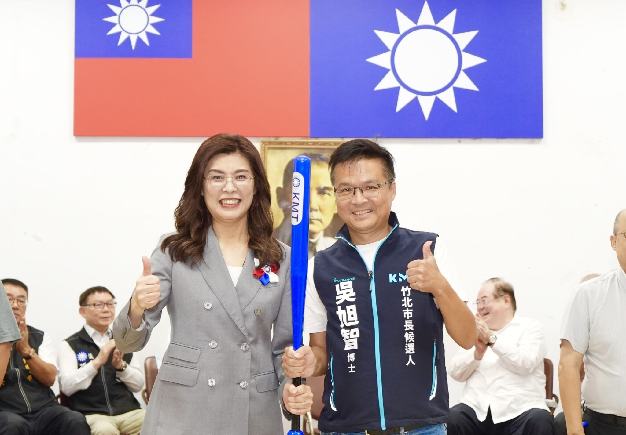 竹北市長藍白合破局　藍營吳旭智表態：堅守制度、保持善意！